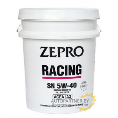 Моторное масло IDEMITSU ZEPRO RACING 5W40 / 3585020 (20л)