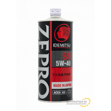 Моторное масло IDEMITSU ZEPRO RACING 5W40 / FIA35856L1L (1л)