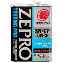 Моторное масло IDEMITSU ZEPRO TOURING PRO 0W30 / 3615004 (4л)