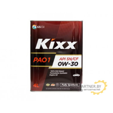 Моторное масло KIXX PA0 1 0W30 / L208144TE1 (4л)