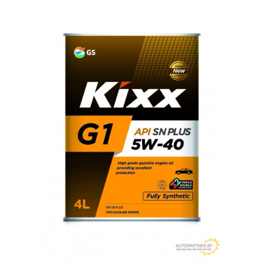 Моторное масло KIXX G1 5W40 / L210244TR1 (4л)