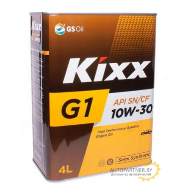 Моторное масло KIXX G1 SN PLUS 10W30 / L210844TR1 (4л)