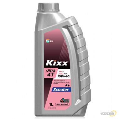 Моторное масло KIXX ULTRA 4T SCOOTER SL 10W40 / L5118AL1E1 (1л)