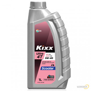 Моторное масло KIXX ULTRA 4T SCOOTER SN 5W40 / L5128AL1E1 (1л)