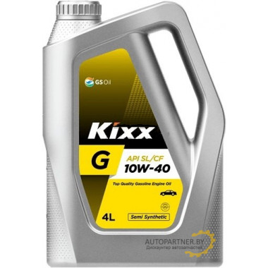Моторное масло KIXX G SL/CF 10W40 / L5316440E1 (4л)