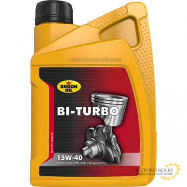 Моторное масло KROON OIL BI-TURBO 15W40 / 00215 (1л)