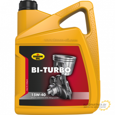 Моторное масло KROON OIL BI-TURBO 15W40 / 00328 (5л)
