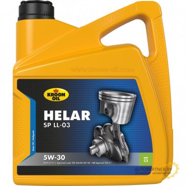 Моторное масло KROON OIL HELAR SP LL-03 5W30 / 32303 (4л)