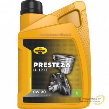 Моторное масло KROON OIL PRESTEZA LL-12 FE 0W30 / 32522 (1л)