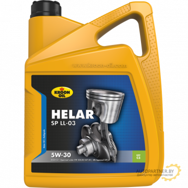 Моторное масло KROON OIL HELAR SP LL-03 5W30 / 33088 (5л)