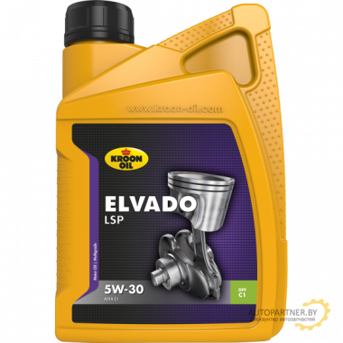 Моторное масло KROON OIL ELVADO LSP 5W30 / 33482 (1л)