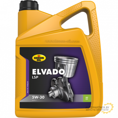 Моторное масло KROON OIL ELVADO LSP 5W30 / 33495 (5л)