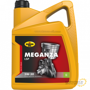 Моторное масло KROON OIL MEGANZA LSP 5W30 / 33893 (5л)