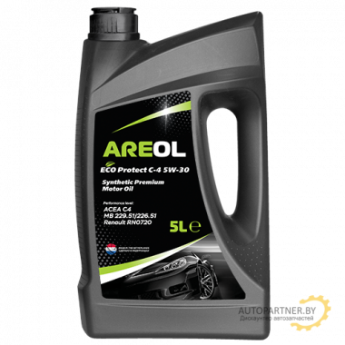 Моторное масло AREOL ECO PROTECT C-4 5W30 / 5W30AR125 (5л)