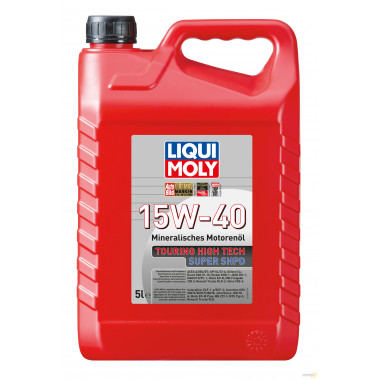 Моторное масло LIQUI MOLY TOURING HIGH TECH SUPER SHPD 15W40 / 1084 (5л)
