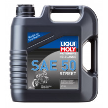 Моторное масло LIQUI MOLY MOTORBIKE  BASIC CLASSIC STREET 50 / 1230 (4л)