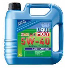 Моторное масло LIQUI MOLY LEICHTLAUF HC 7 5W40 / 1382 (4л)