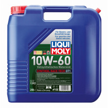 Моторное масло LIQUI MOLY SYNTHOIL RACE TECH GT1 10W60 / 1392 (20л)