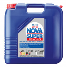 Моторное масло LIQUI MOLY NOVA SUPER 15W40 / 1432 (20л)