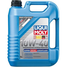 Моторное масло LIQUI MOLY SUPER DIESEL LEICHTLAUF 10W40 / 7566 (5л)