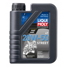 Моторное масло LIQUI MOLY MOTORBIKE 4T STREET 20W50 / 1500 (1л)