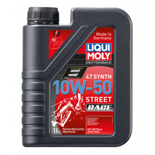 Моторное масло LIQUI MOLY MOTORBIKE 4T SYNTH STREET RACE 10W50 / 3982 (1л)