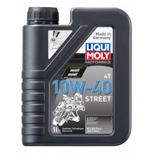 Моторное масло LIQUI MOLY MOTORBIKE 4T STREET 10W40 / 1521 (1л)