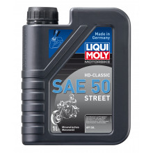 Моторное масло LIQUI MOLY MOTORBIKE  BASIC CLASSIC STREET 50 / 1572 (1л)