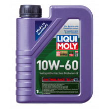 Моторное масло LIQUI MOLY SYNTHOIL RACE TECH GT1 10W60 / 8908 (1л)