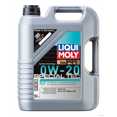 Моторное масло LIQUI MOLY SPECIAL TEC V 0W20 / 20632 (5л)