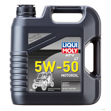 Моторное масло LIQUI MOLY ATV 4T MOTOROIL 5W50 / 20738 (4л)