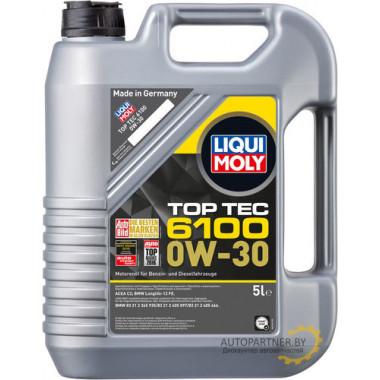 Моторное масло LIQUI MOLY TOP TEC 6100 0W30 / 20779 (5л)