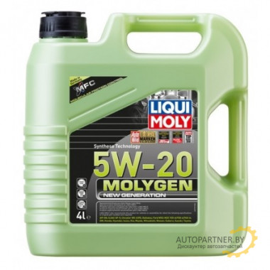 Моторное масло LIQUI MOLY MOLYGEN NEW GENERATION 5W20 / 20798 (4л)