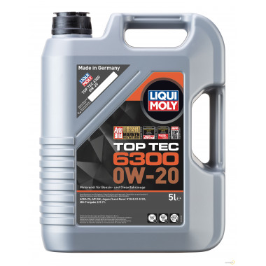 Моторное масло LIQUI MOLY TOP TEC 6300 0W20 / 21217 (5л)