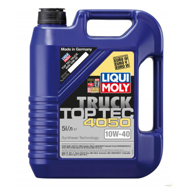 Моторное масло LIQUI MOLY TOP TEC TRUCK 4050 10W40 / 2232 (5л)