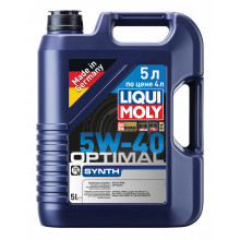 Моторное масло LIQUI MOLY OPTIMAL SYNTH 5W40 / 2293 (5л)