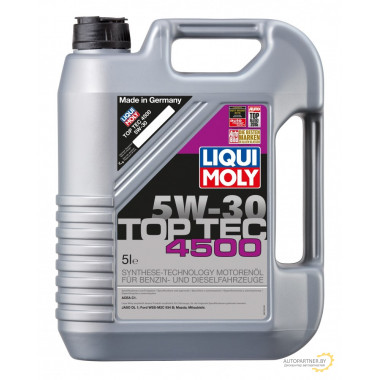 Моторное масло LIQUI MOLY TOP TEC 4500 5W30 / 2318 (5л)