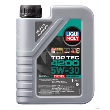 Моторное масло LIQUI MOLY TOP TEC 4200 DIESEL 5W30 / 2375 (1л)
