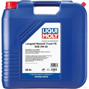 Моторное масло LIQUI MOLY LANGZEIT-MOTOROIL TRUCK FE 5W30 / 2383 (20л)