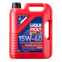 Моторное масло LIQUI MOLY TOURING HIGH TECH SHPD MOTOROIL BASIC 15W40 / 2475 (5л)