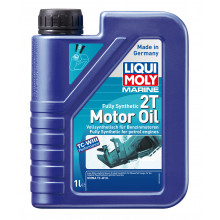 Моторное масло LIQUI MOLY MARINE FULLY SYNTHETIC 2T MOTOR OIL / 25021 (1л)