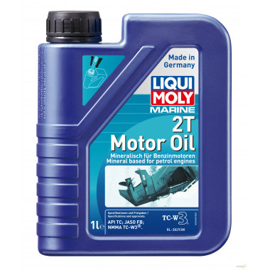 Моторное масло LIQUI MOLY MARINE 2T MOTOR OIL / 25019 (1л)