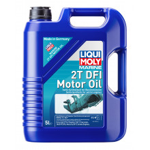 Моторное масло LIQUI MOLY MARINE 2T DFI MOTOR OIL / 25063 (5л)
