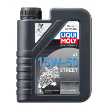 Моторное масло LIQUI MOLY MOTORBIKE 4T STREET 15W50 / 2555 (1л)