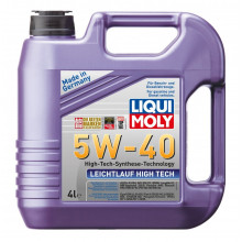 Моторное масло LIQUI MOLY LEICHTLAUF HIGH TECH 5W40 / 2595 (4л)
