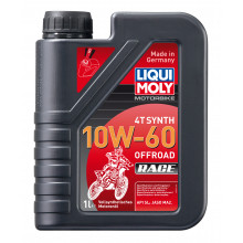 Моторное масло LIQUI MOLY MOTORBIKE 4T SYNTH OFFROAD RACE 10W60 / 3053 (1л)