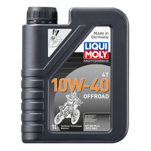 Моторное масло LIQUI MOLY MOTORBIKE 4T OFFROAD 10W40 / 3055 (1л)