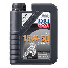 Моторное масло LIQUI MOLY MOTORBIKE 4T OFFROAD 15W50 / 3057 (1л)
