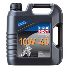 Моторное масло LIQUI MOLY MOTORBIKE 4T BASIC OFFROAD 10W40 / 3062 (4л)