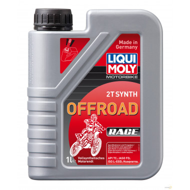 Моторное масло LIQUI MOLY MOTORBIKE 2T SYNTH OFFROAD RACE L-EGD / 3063 (1л)